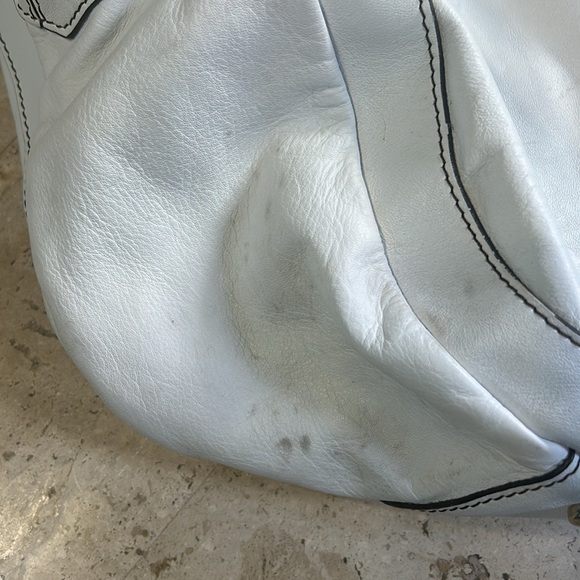 Temperley London. Large white leather tote. - Picture 15 of 16